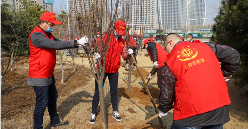 黃發集團開展植樹節志愿服務活動